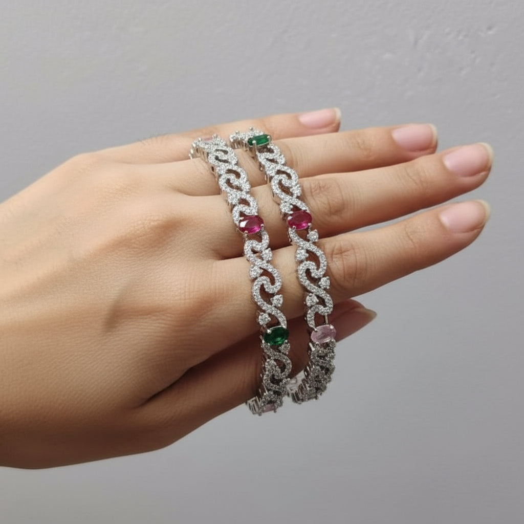 Gleamstone AD Bangles