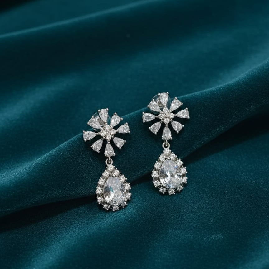 Winter Jasmin Stars Earring