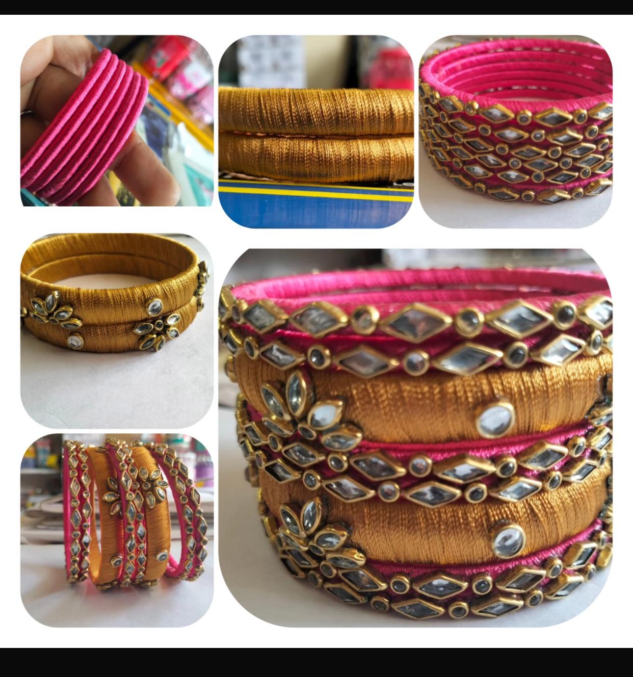 Amrapali Kundan Resham Kangan