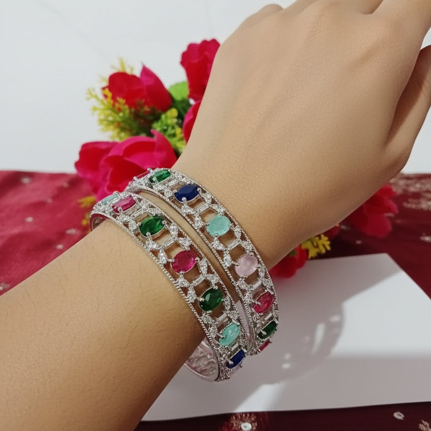 Navratna AD Premium Bangles
