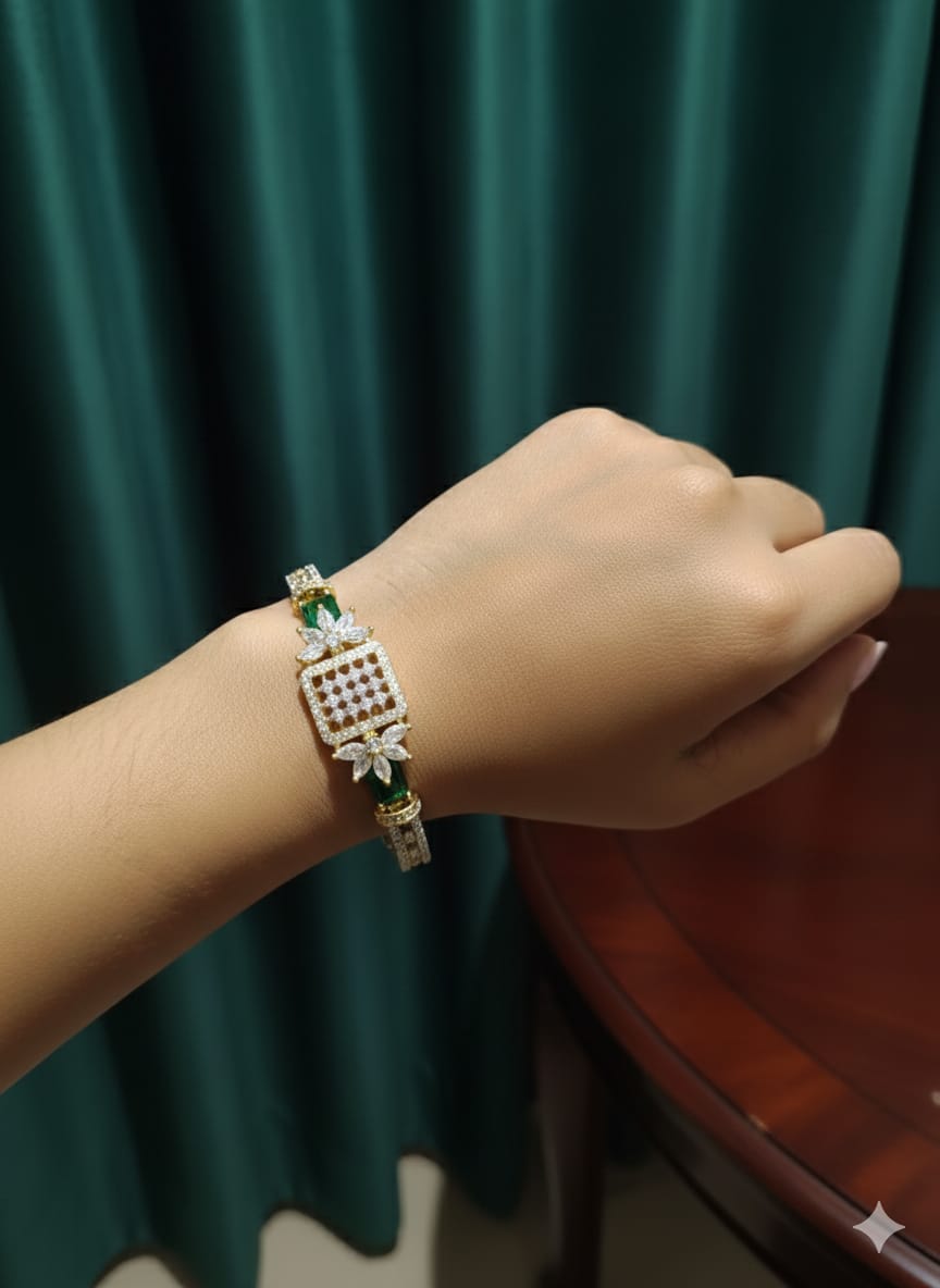 Victoria Premium CZ Cuff Bracelet