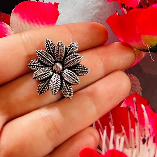 Oxidised Adjustble Ring #RINGS