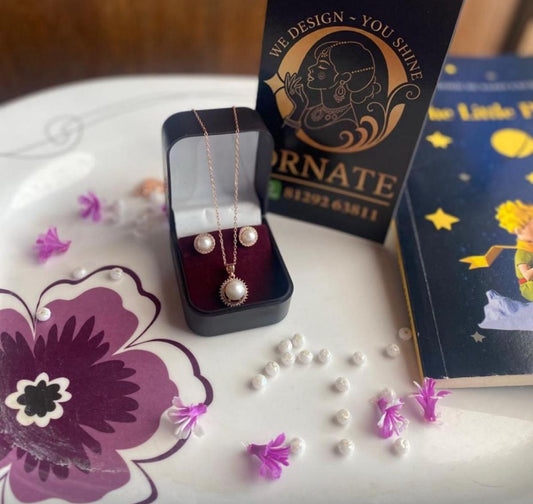 Eternal Pearl Pendant Set