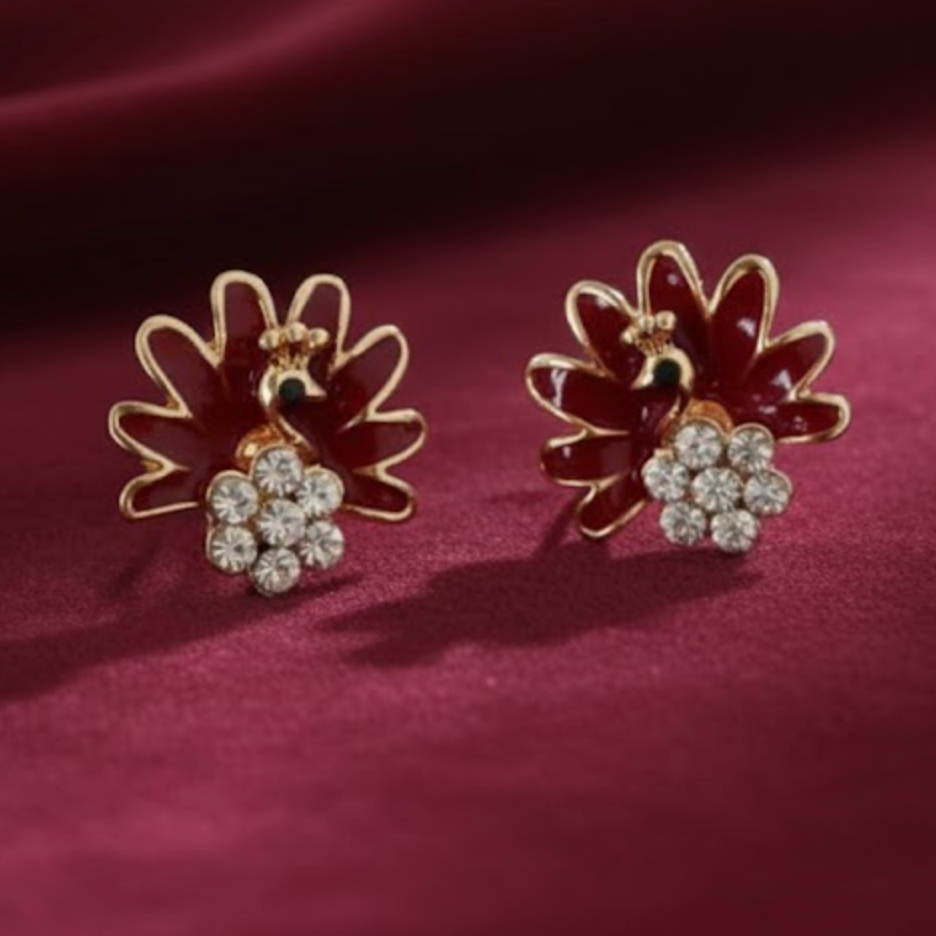 Majestic Mayura Earring
