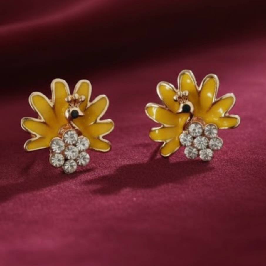 Majestic Mayura Earring