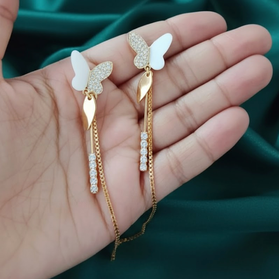 Butterfly Cascade Earring