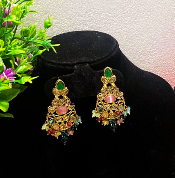 Royal Navratna Earring