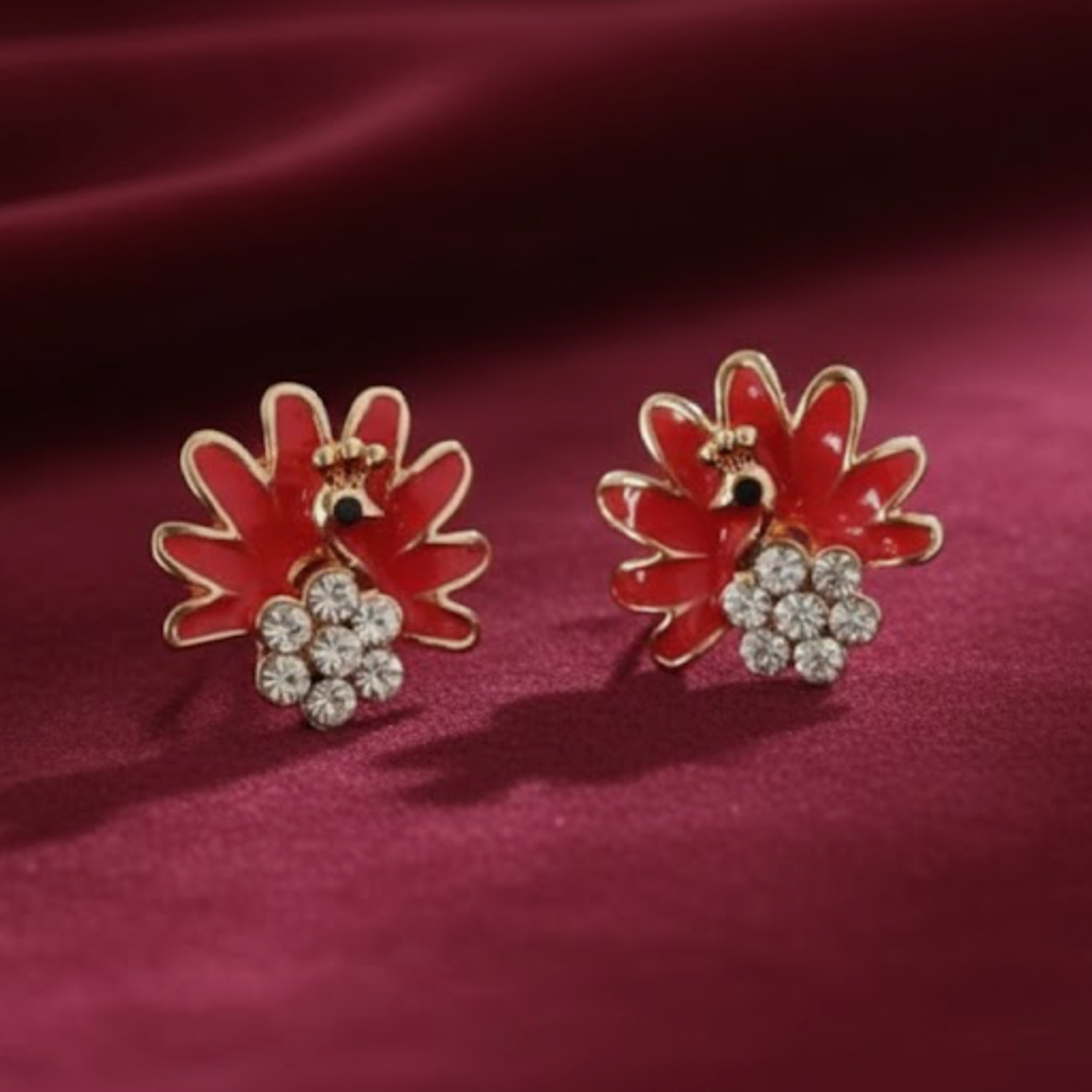 Majestic Mayura Earring