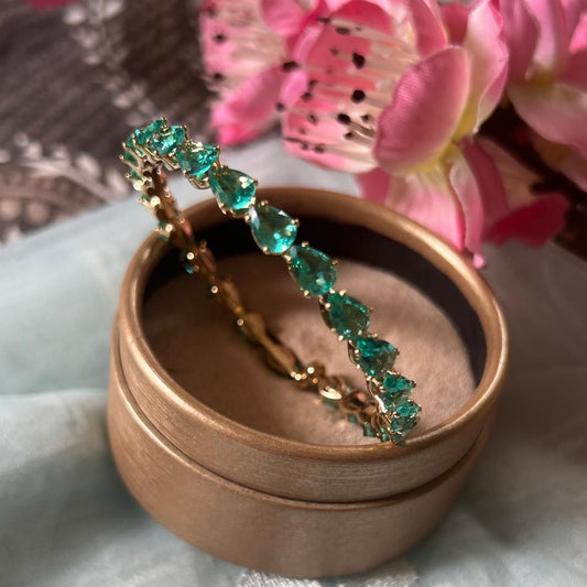 Green Twinkling Cuff Bracelet #KIDS