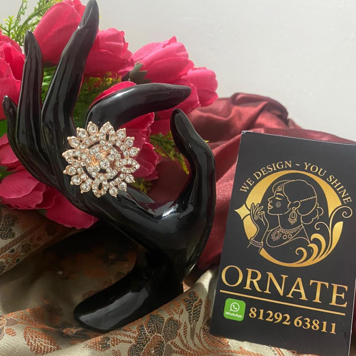 Eternal Flower Adjustable Ring