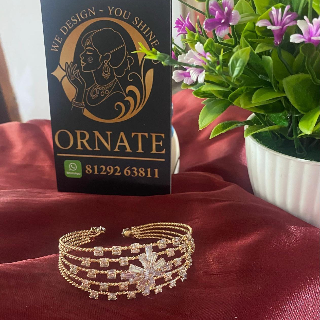 Radiant Aurora Cuff Bracelet