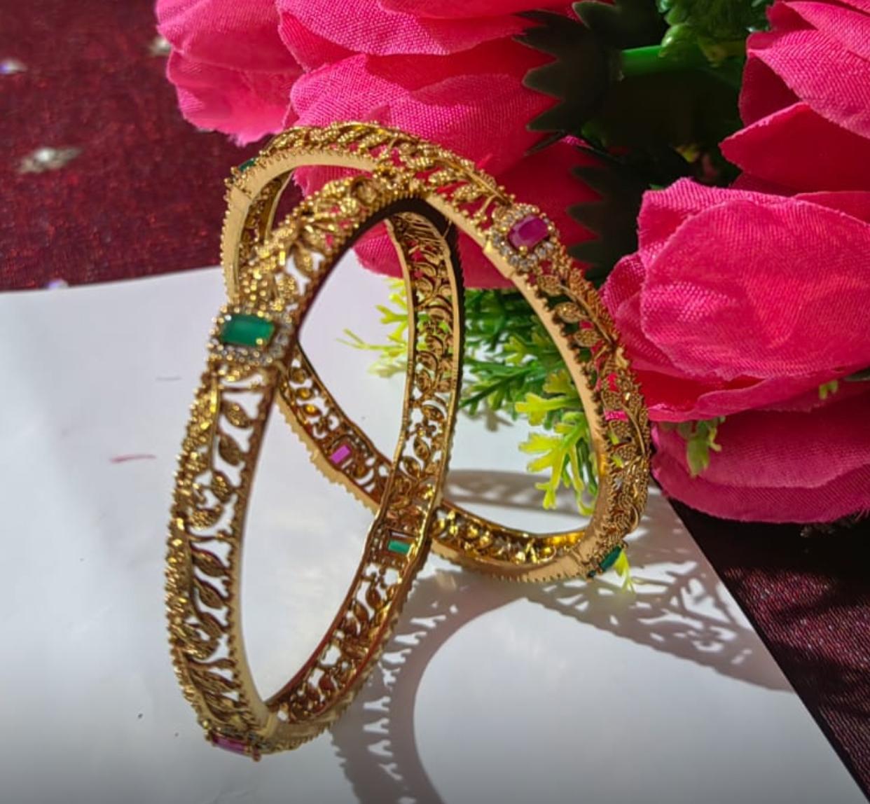 Golden Canopy Bangles
