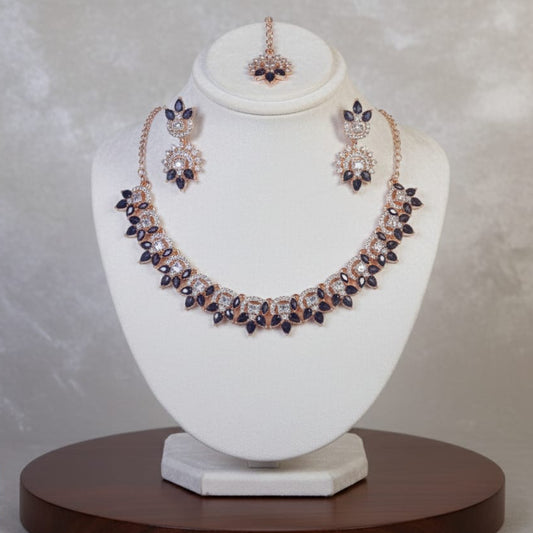 Neelam Nihar Necklace Set