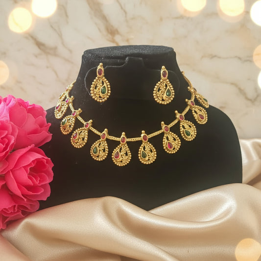 Suvarna Maya Necklace Set