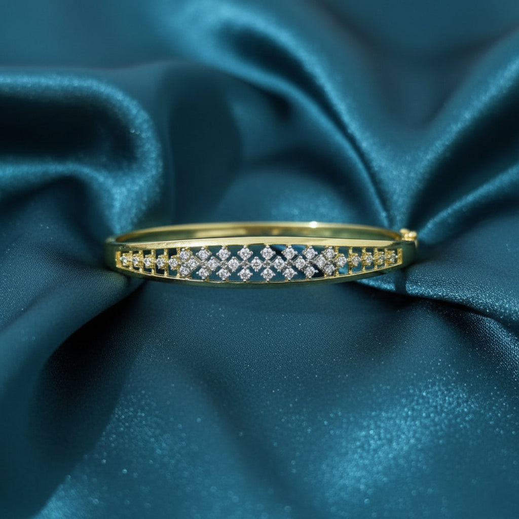 Clara Premium CZ Cuff Bracelet