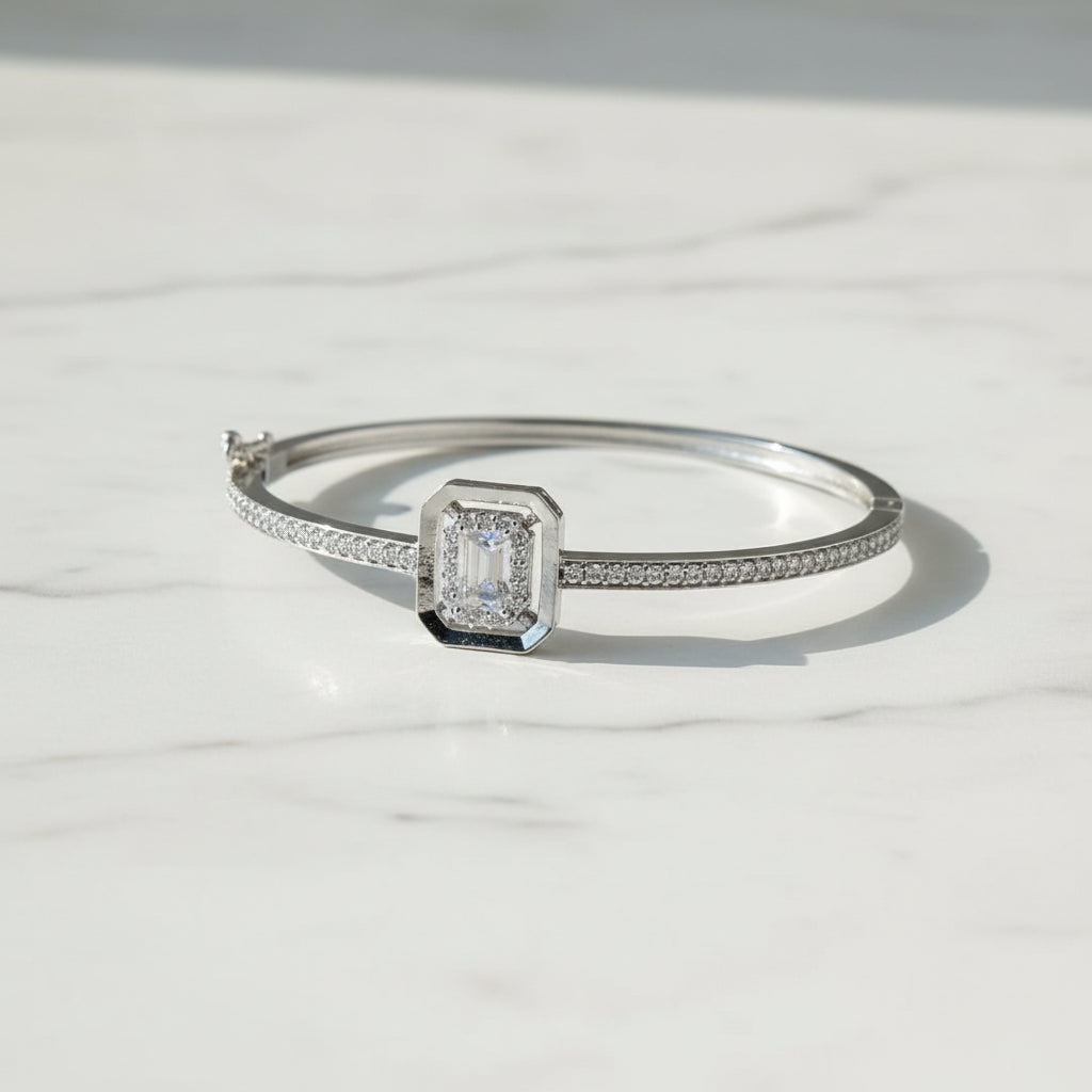 Lara Premium CZ Cuff Bracelet