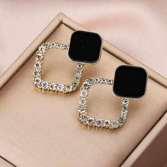 Black Beauty Korean CZ Earring