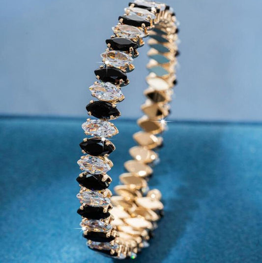 Layali Crystal Cuff Bracelet