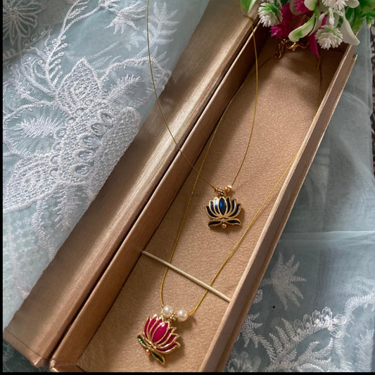 Lotus Pendant Chain