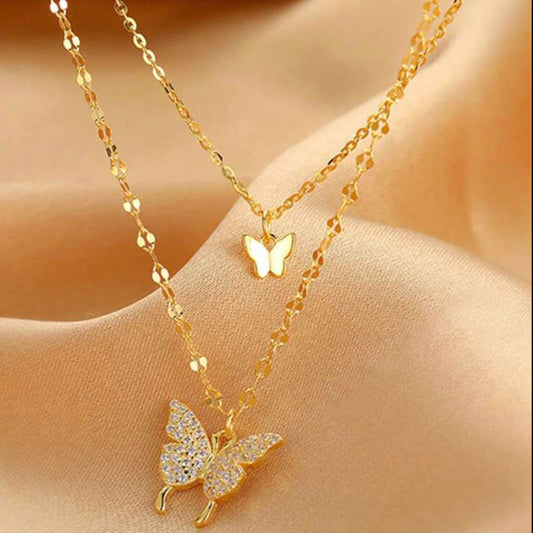 Golden Farasha Pendant Chain