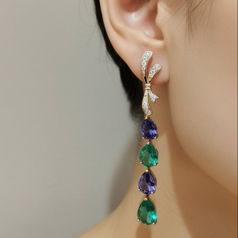 Zenith Drop Premium Earring
