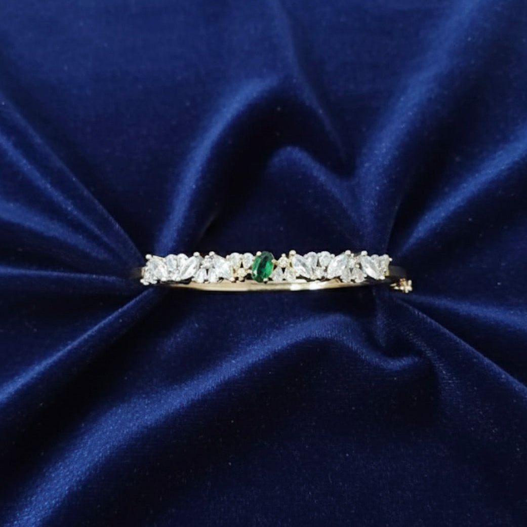 0rla Premium CZ Cuff Bracelet