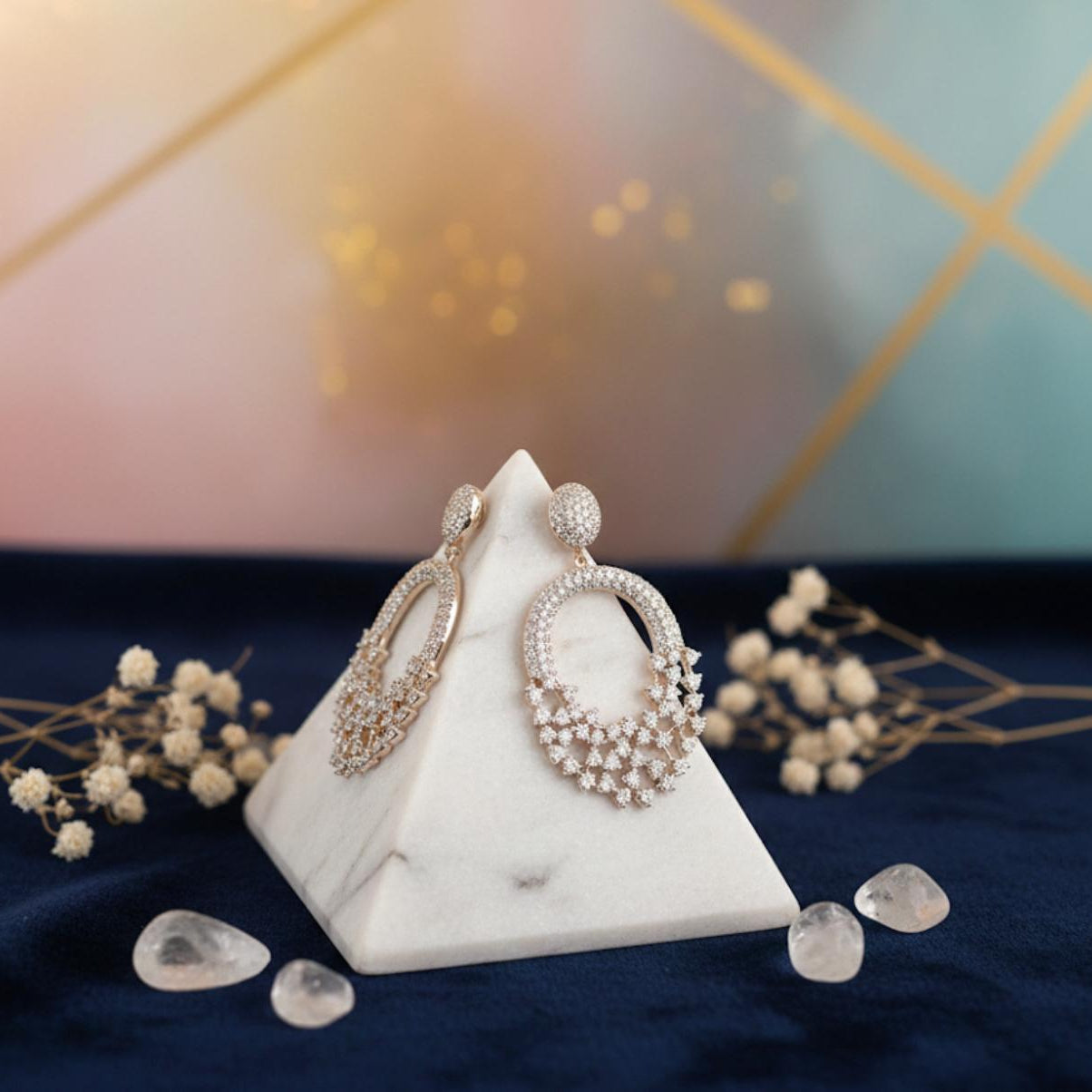 Diamond Drizzle Premium Earring