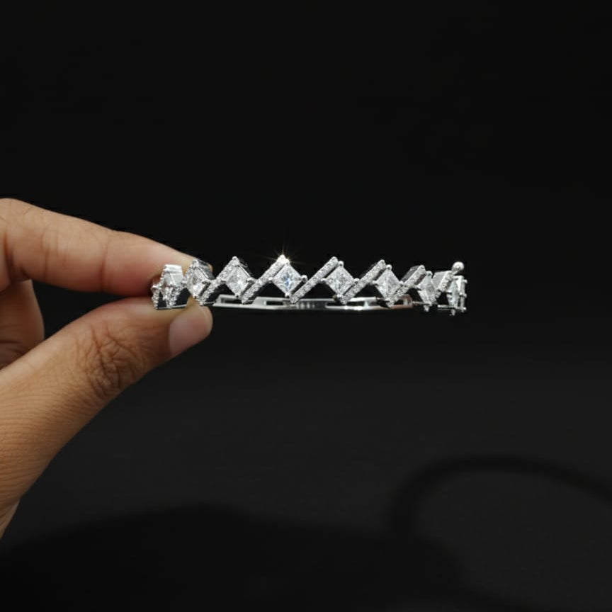 Erika Premium CZ Cuff Bracelet